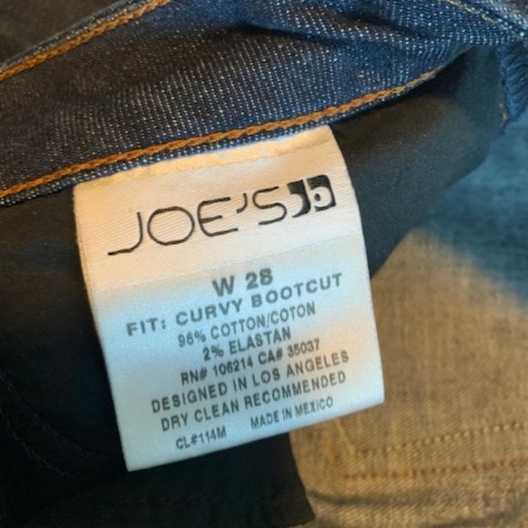 Joe's Boot Cut Dark Denim Jeans - Picture 5 of 8